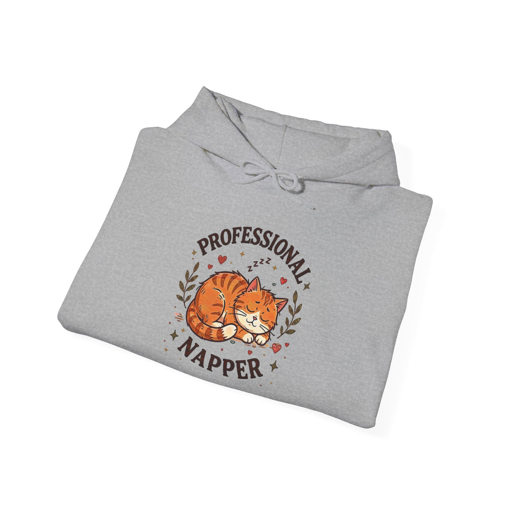 Professional Napper Cat Hoodie – Funny Sleeping Cat Hoodie