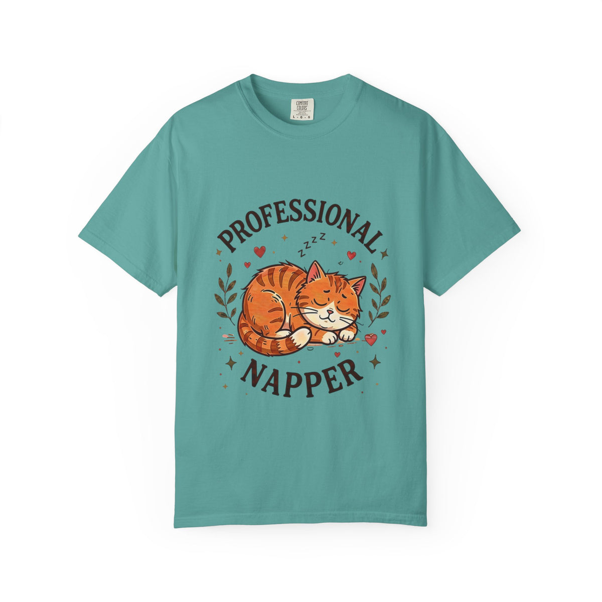 Professional Napper Cat T-Shirt – Funny Sleeping Cat Tee
