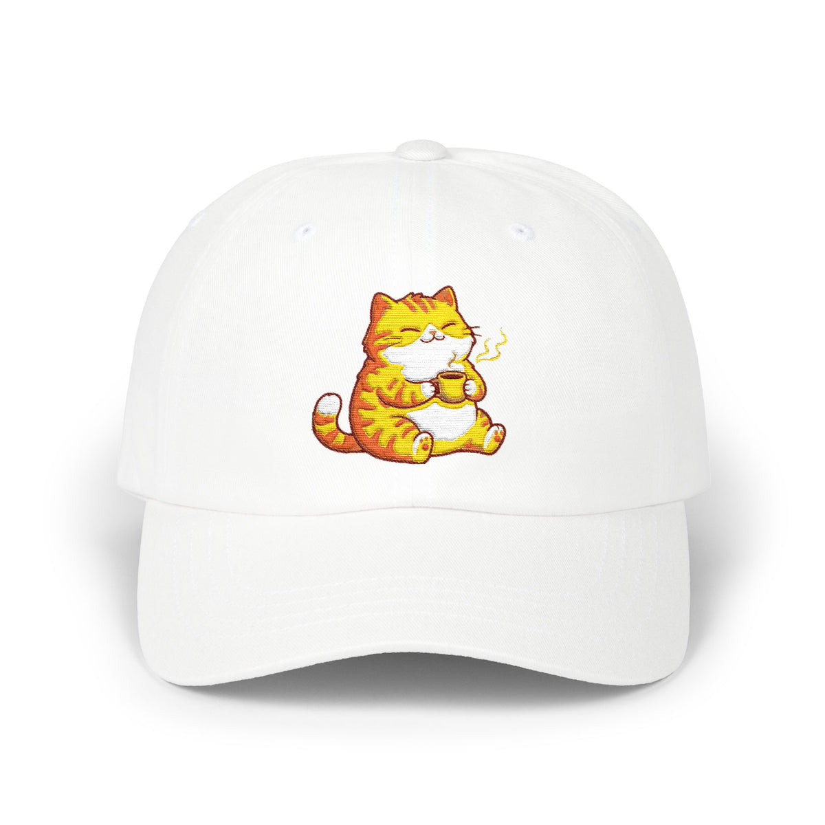 Socially Tired Cat Dad Hat