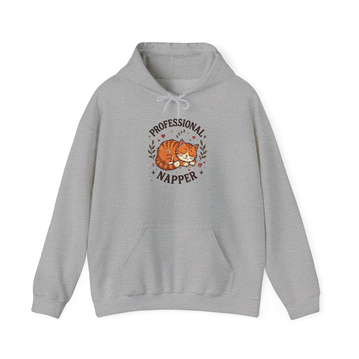Professional Napper Cat Hoodie – Funny Sleeping Cat Hoodie