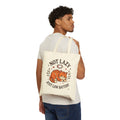 Not Lazy Just Low Battery cat tote bag