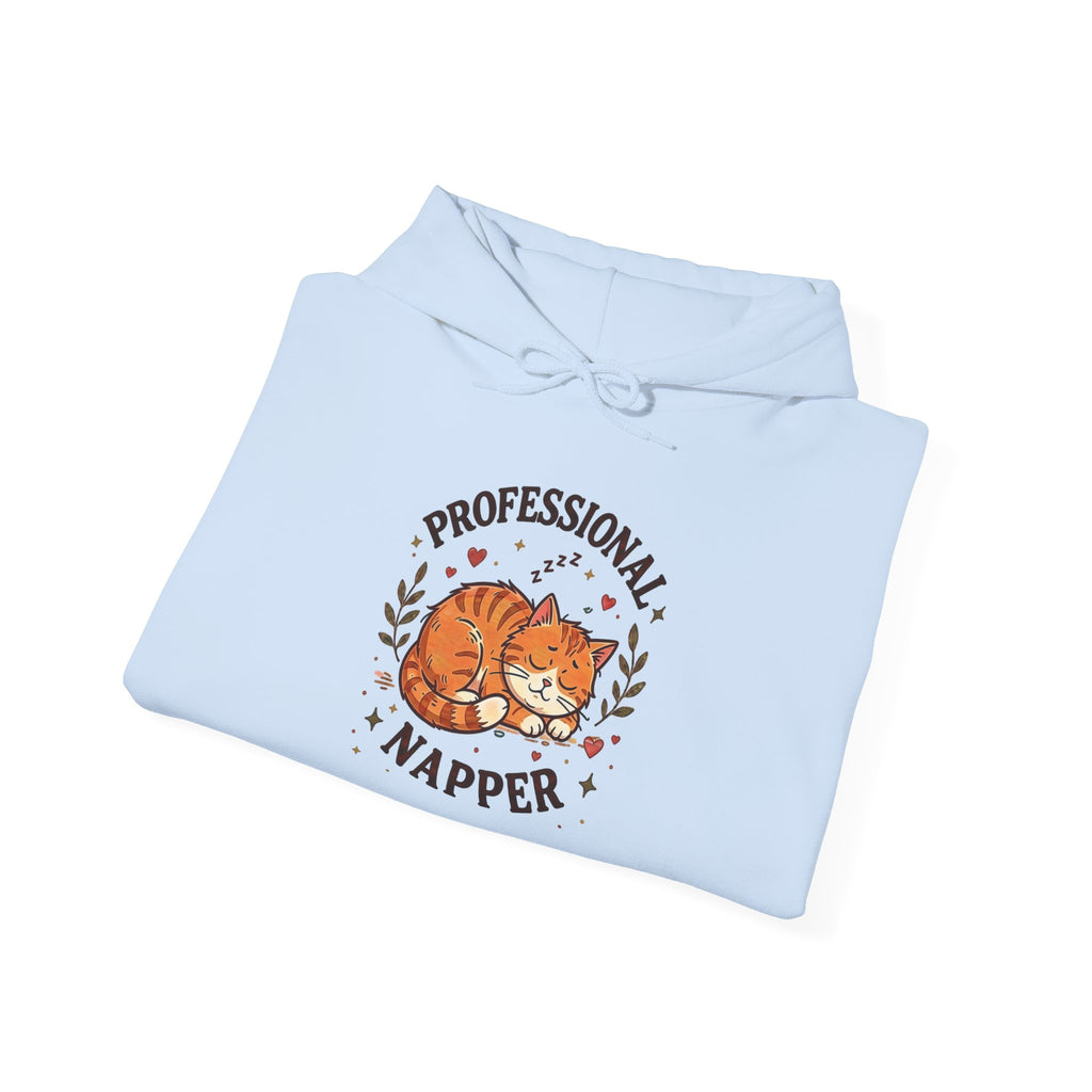 Professional Napper Cat Hoodie – Funny Sleeping Cat Hoodie