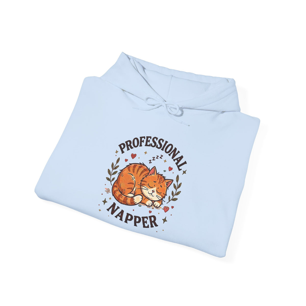Professional Napper Cat Hoodie – Funny Sleeping Cat Hoodie