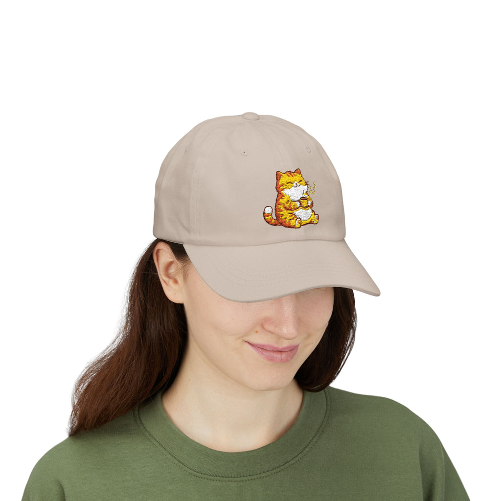 Socially Tired Cat Dad Hat – Funny Introvert Cat Cap