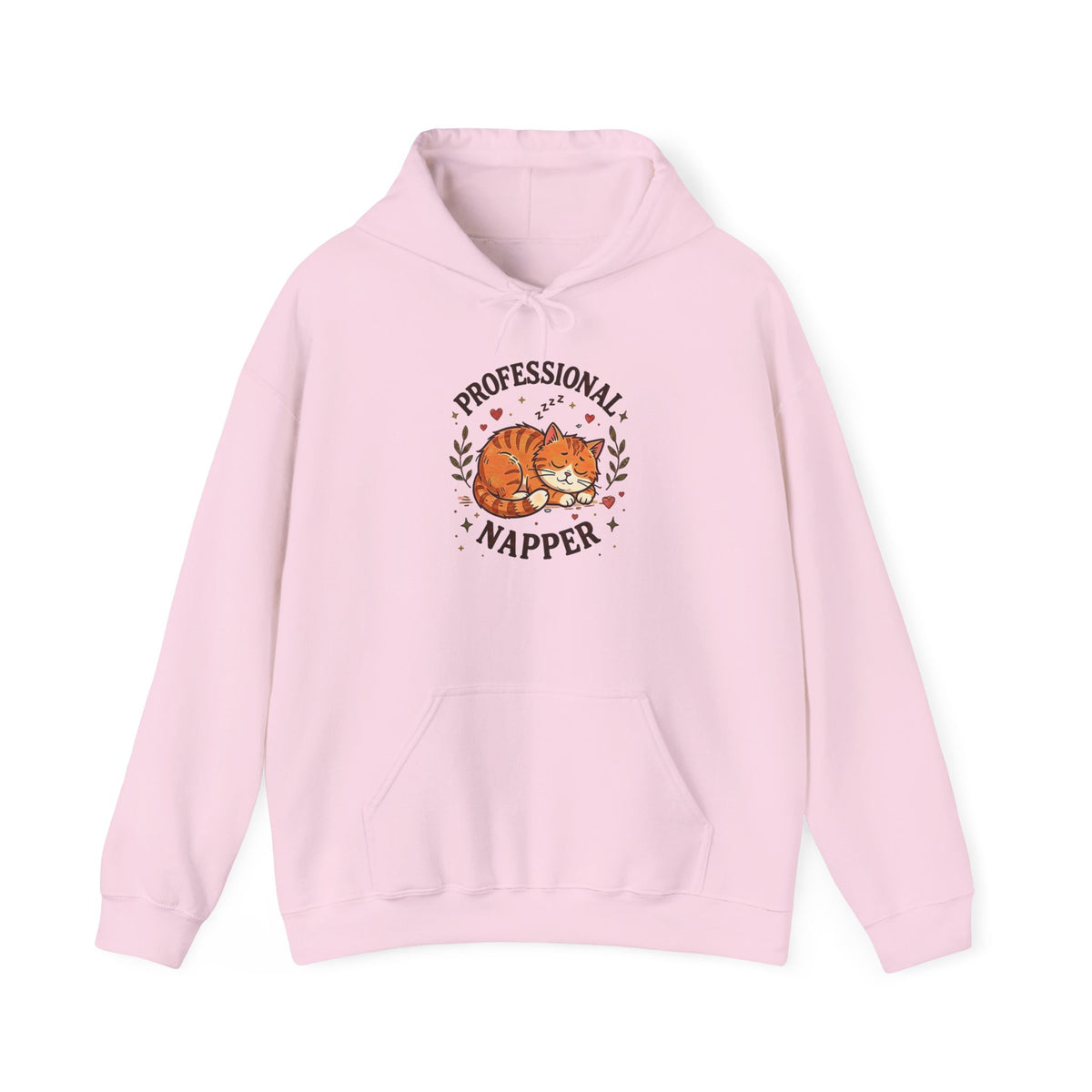 Professional Napper Cat Hoodie – Funny Sleeping Cat Hoodie