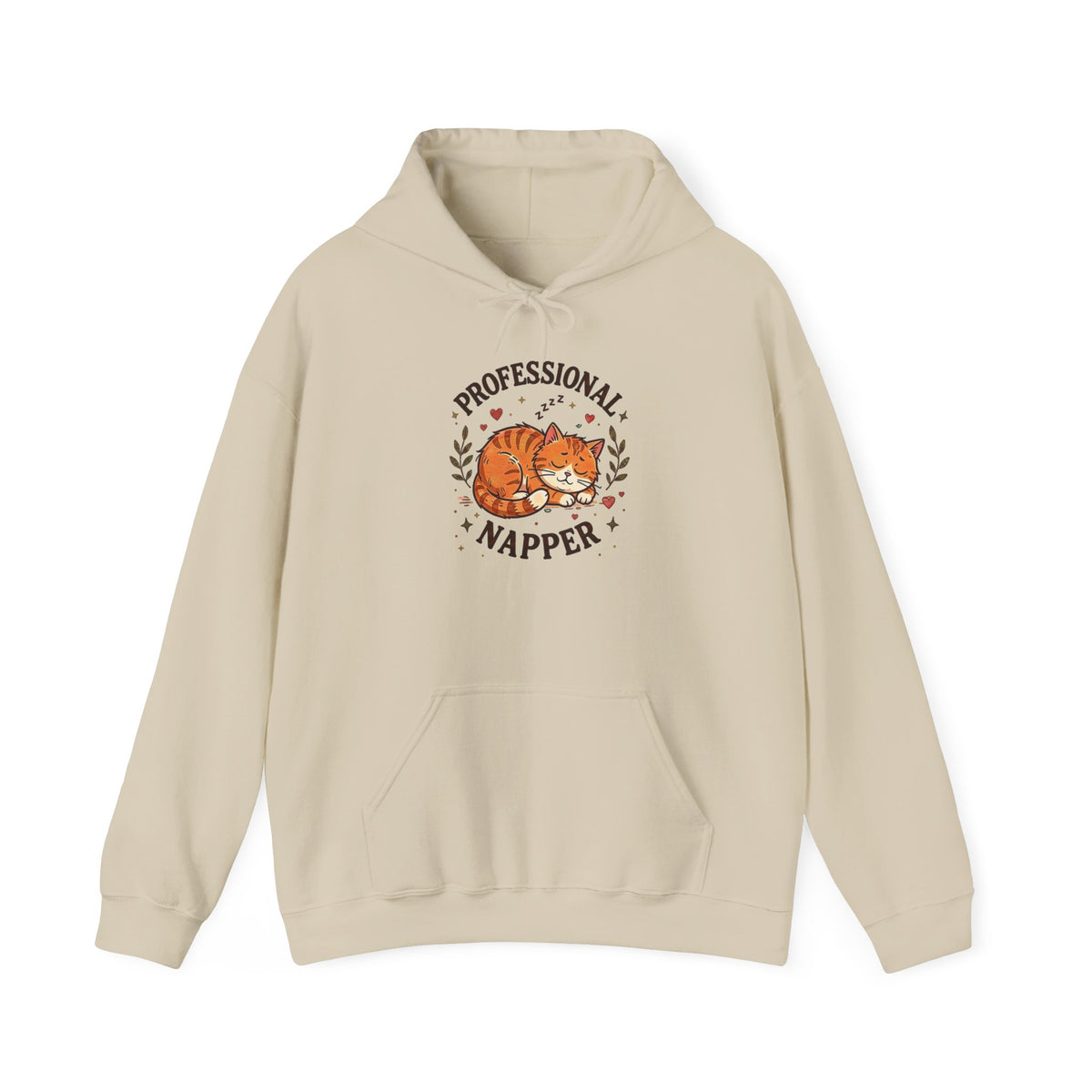 Professional Napper Cat Hoodie – Funny Sleeping Cat Hoodie