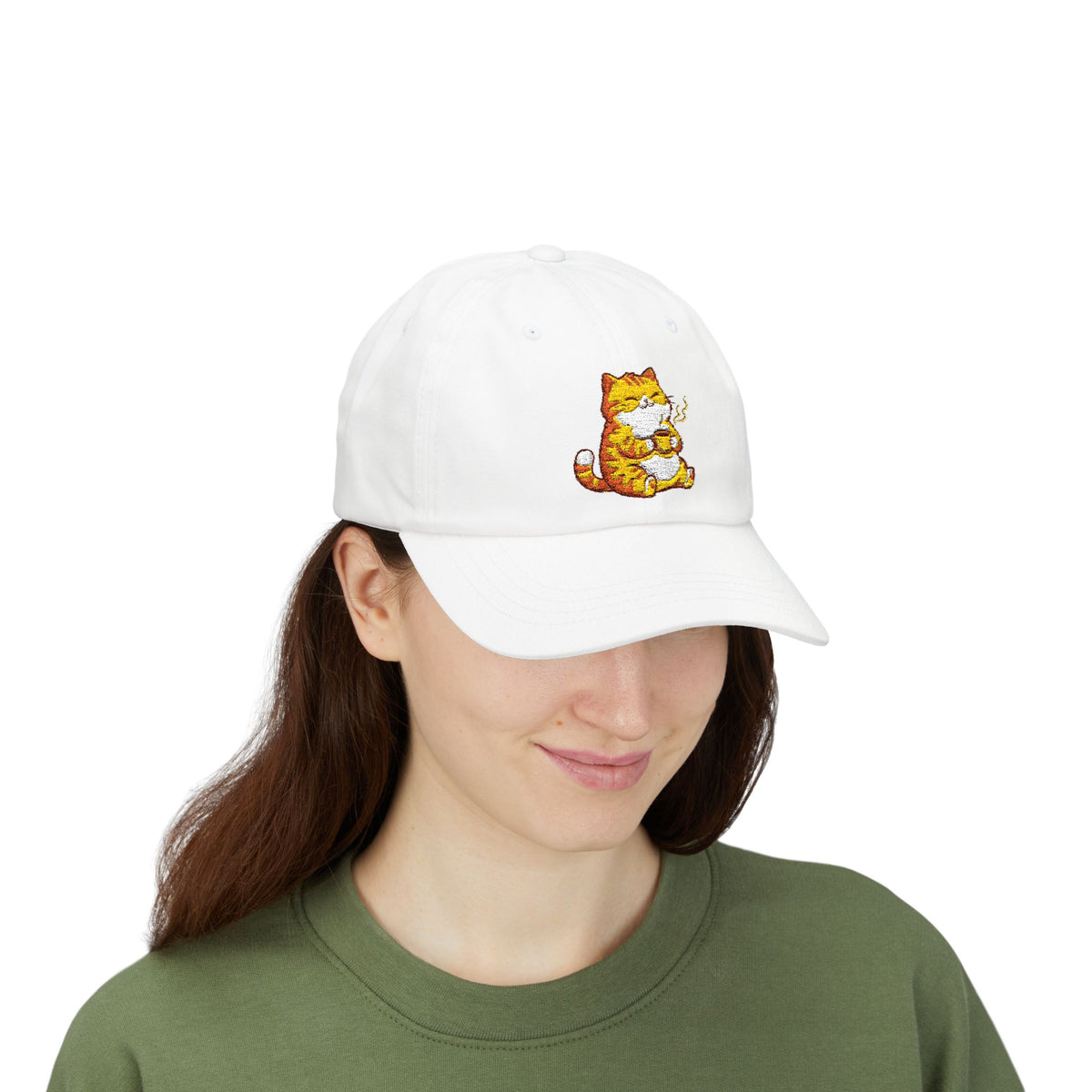 Socially Tired Cat Dad Hat – Funny Introvert Cat Cap