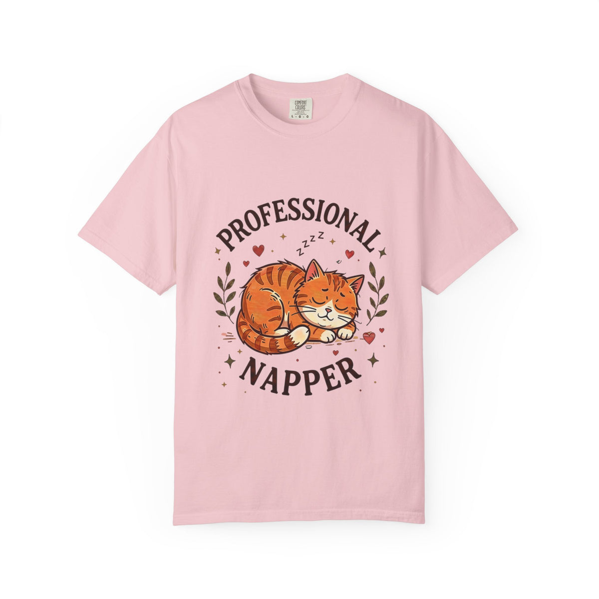 Professional Napper Cat T-Shirt – Funny Sleeping Cat Tee