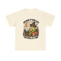 Brewing Up Some Cozy Frog Halloween T-Shirt – Witchy Frog Tee