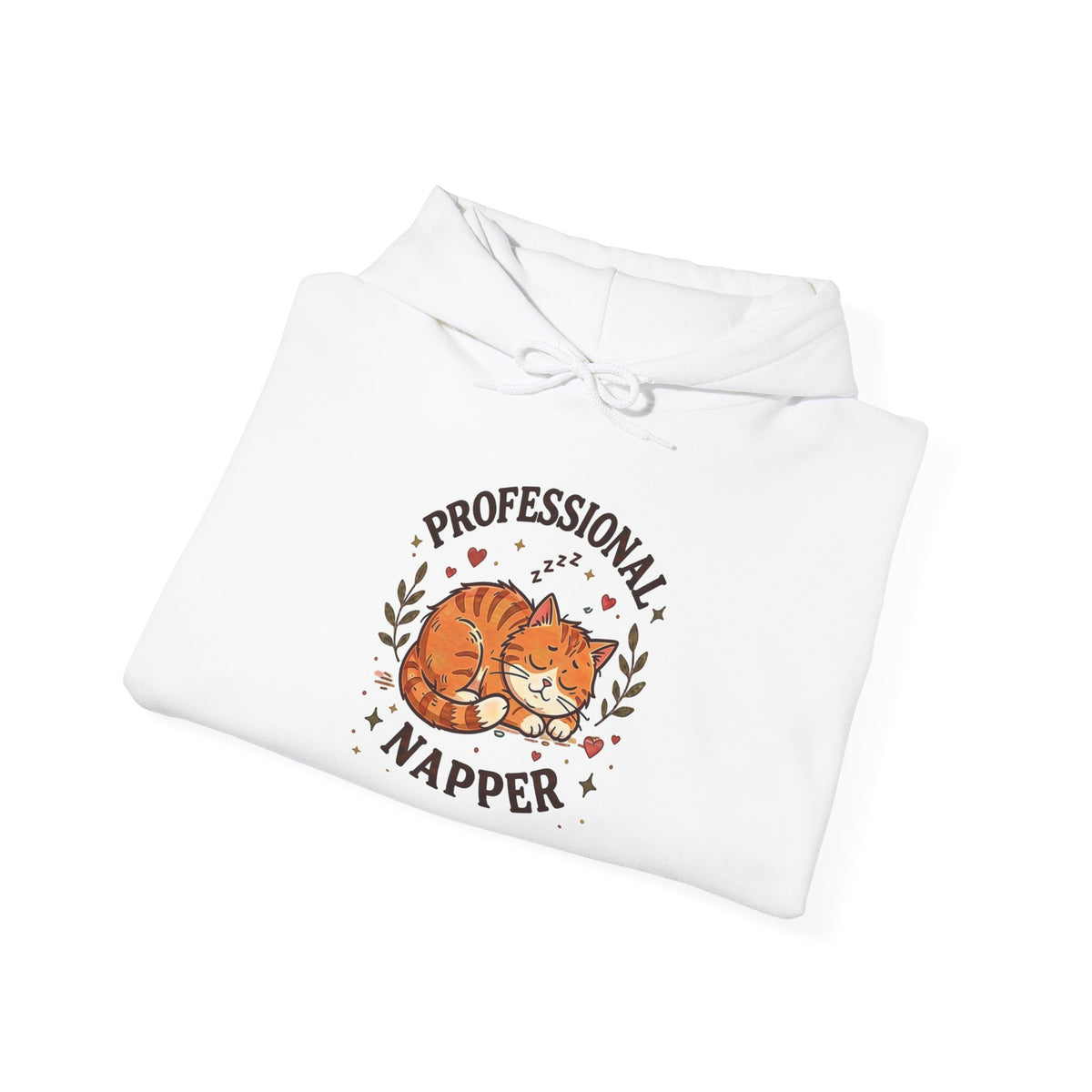 Professional Napper Cat Hoodie – Funny Sleeping Cat Hoodie